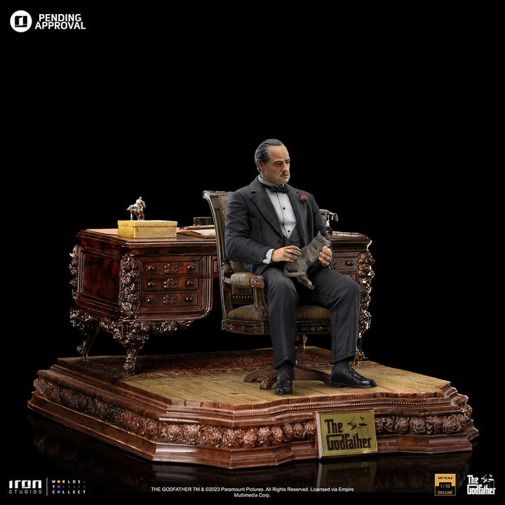 Iron Studios The Godfather Don Vito Corleone 1/10 Deluxe Art Scale Limited Edition Statue