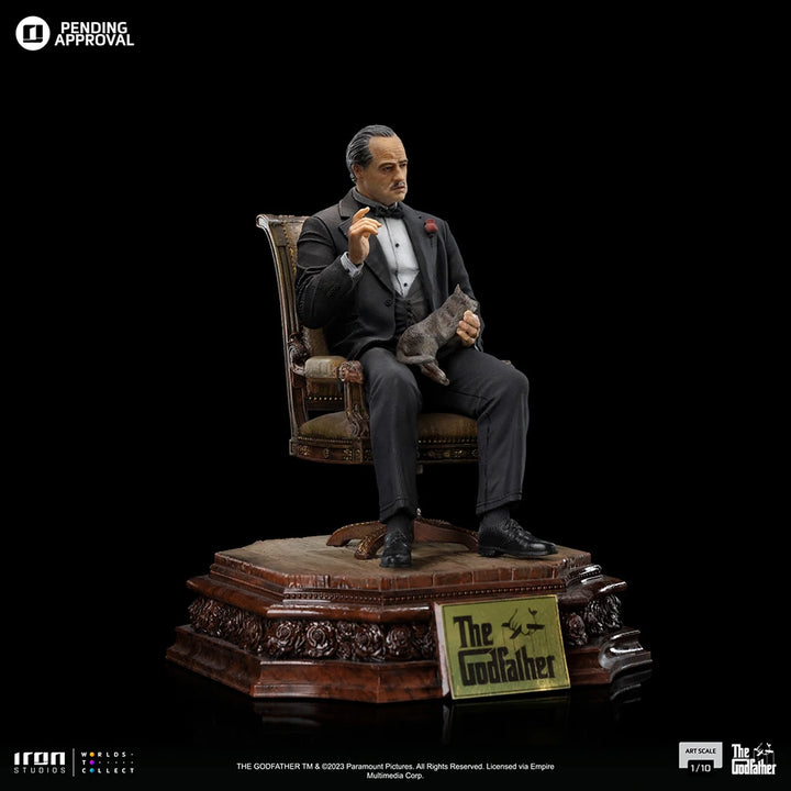 Iron Studios The Godfather Don Vito Corleone 1/10 Art Scale Limited Edition Statue