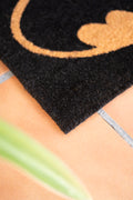 DC Comics Batman Logo Coir Doormat With Non-Slip Base design detail