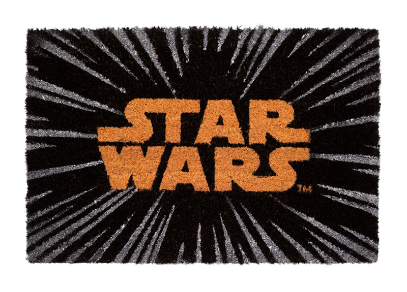 Star Wars Logo Coir Doormat with Anti-Slip Base