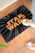 Star Wars Logo Coir Doormat with Anti-Slip Base packaging view