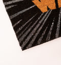 Star Wars Logo Coir Doormat with Anti-Slip Base side angle