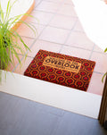 The Shining Overlook Hotel Coconut Coir Doormat design detail