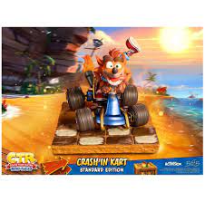 First4Figures Crash Team Racing Nitro Fueled (Crash Bandicoot In Kart) RESIN Statue - Image 2