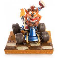 First4Figures Crash Team Racing Nitro Fueled (Crash Bandicoot In Kart) RESIN Statue - Image 3