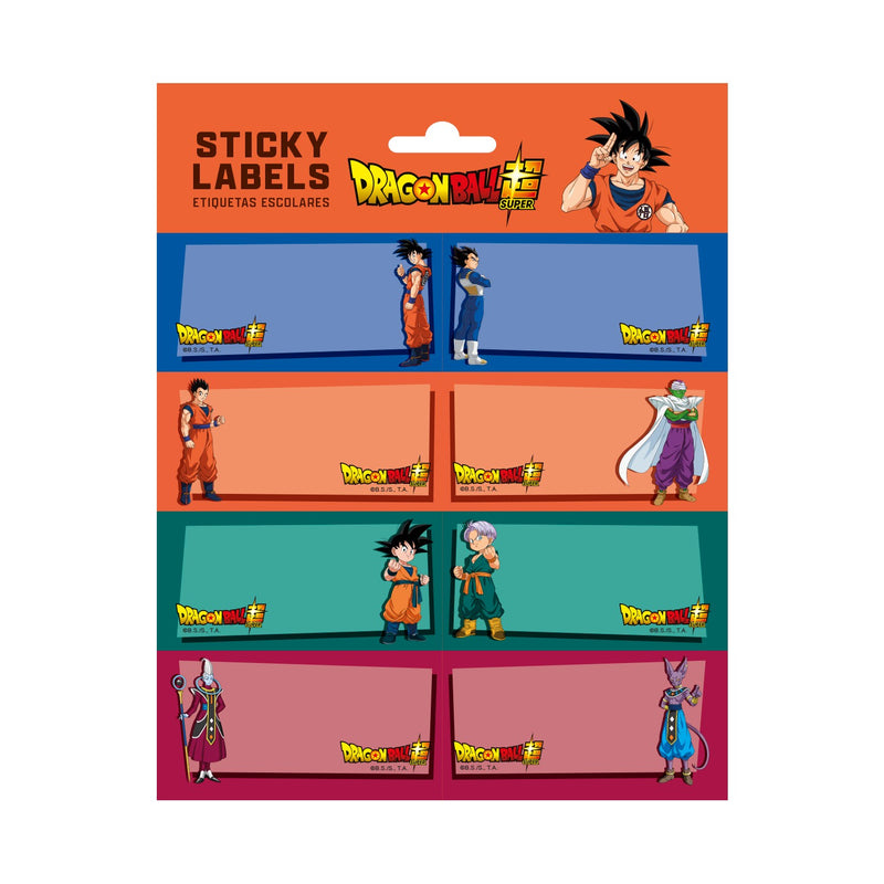 Dragon Ball Self-Adhesive Labels Pack of 16