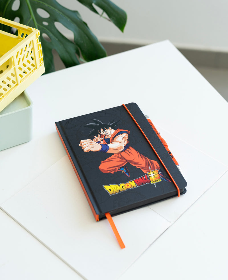 Dragon Ball Super Goku A5 Premium Notebook with Projector Pen packaging view