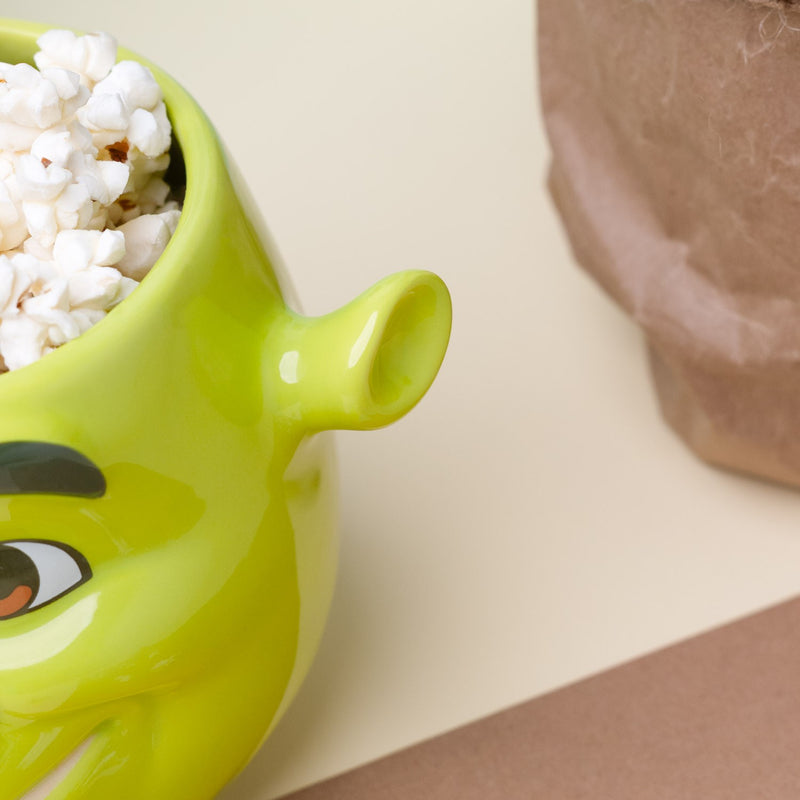DreamWorks Shrek 3D Bowl Hand-Painted Dolomite 1 Litre design detail