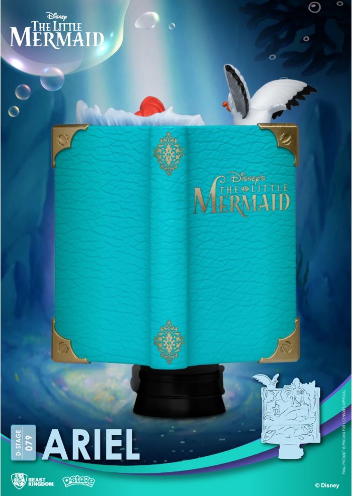 Beast Kingdom Ariel The Little Mermaid D-Stage Story Book Series Figure