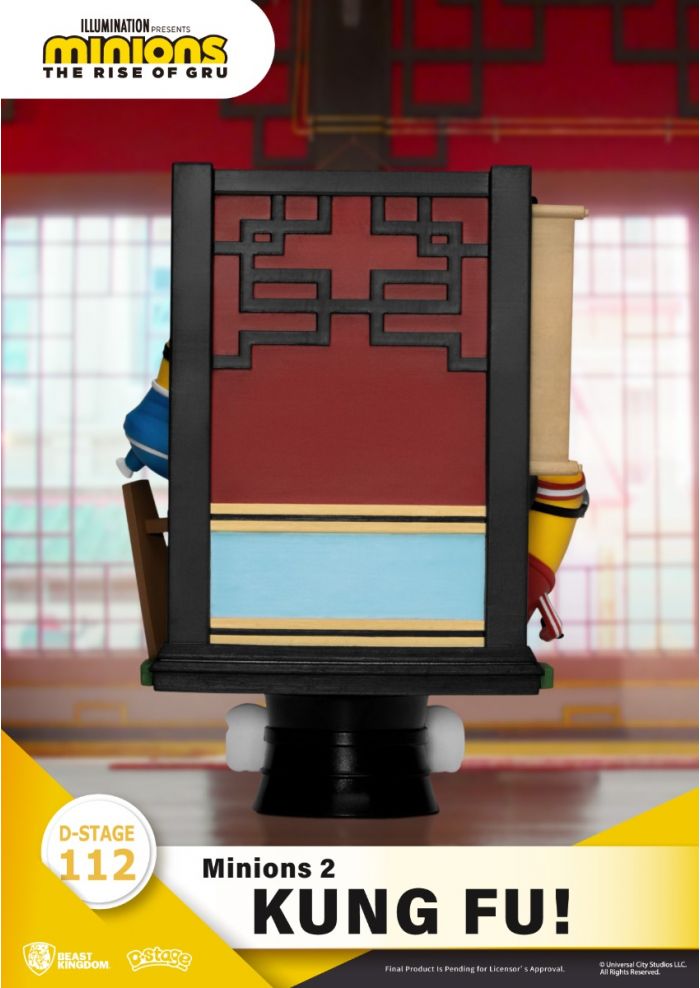 Beast Kingdom Minions (Kung Fu Training) Minions: The Rise of Gru D-Stage Diorama