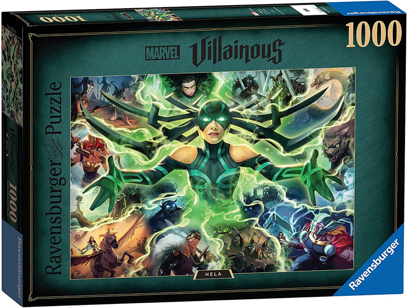 Marvel Villainous Hela 1000 piece Jigsaw Puzzle
