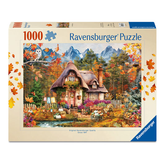 Pumpkin Cottage 1000 Piece Jigsaw Puzzle