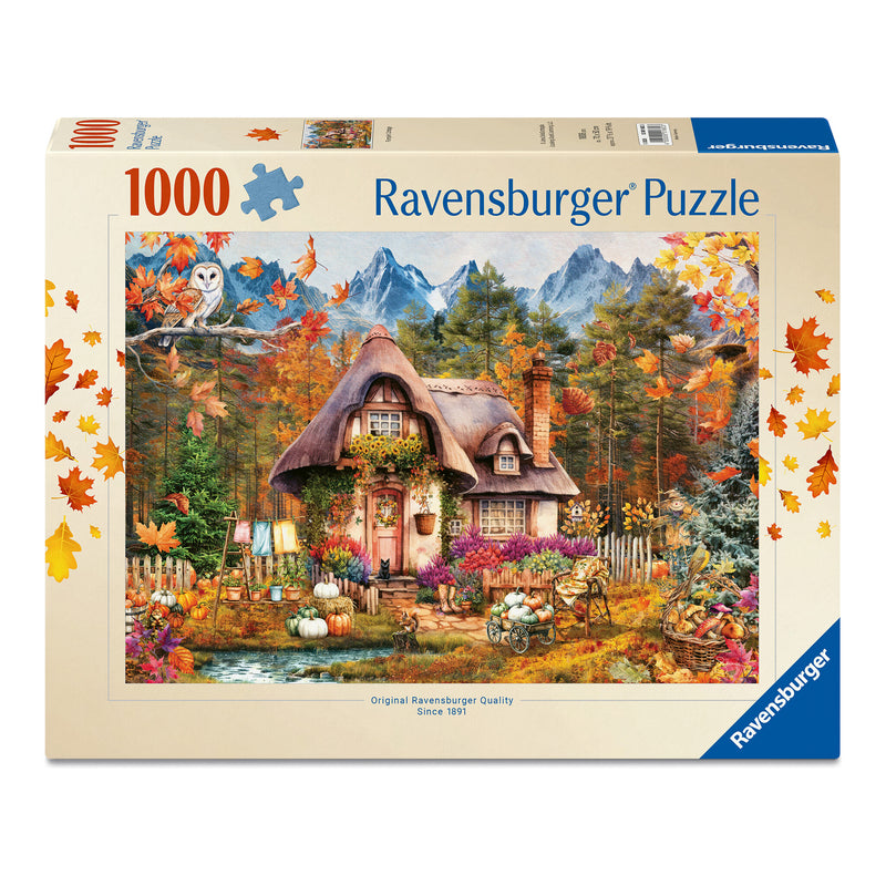 Pumpkin Cottage 1000 Piece Jigsaw Puzzle