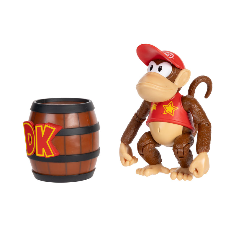Super Mario 4" Diddy Kong Figure