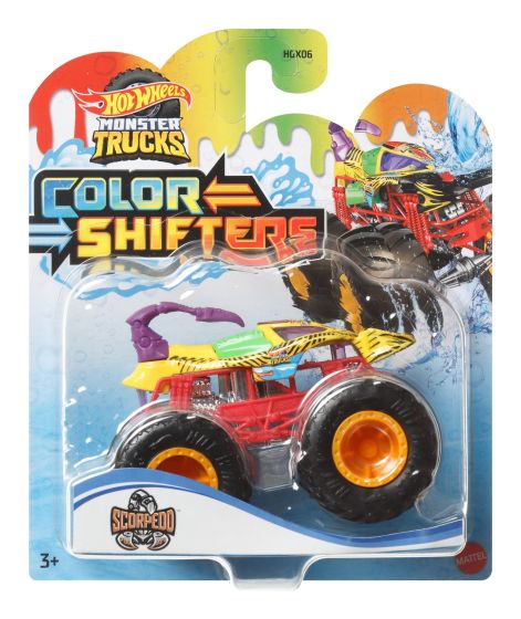 Hot Wheels Monster Trucks 1:64 Colour Shifters Assortment