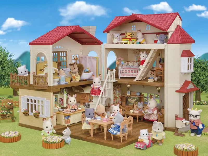 Sylvanian Families Red Roof Country Home Secret Attic Playroom Ages 3+, alternate view