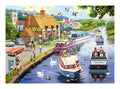 Leisure Days No7, Evening on the River 1000 Piece Jigsaw Puzzle