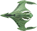 R.R.W. Vastam - Vastam-class Romulan Tactical Command Warbird Diecast Model Ship STO (Star Trek / Eaglemoss), in display
