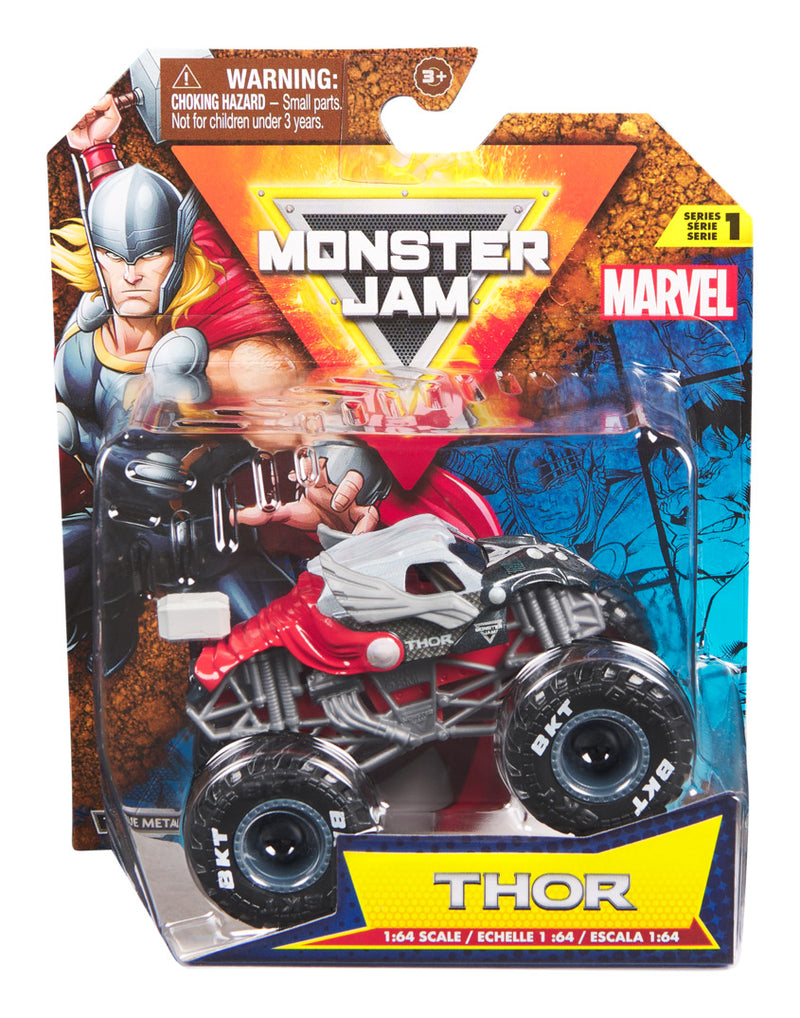 Monster Jam 1:64 Marvel Trucks (Case of 4)