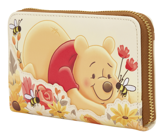 loungefly-winnie-the-pooh-bees-flowers-zip-around-wallet