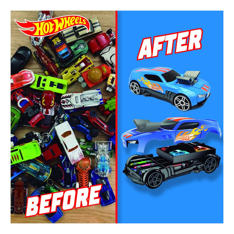 Hot Wheels 2 in 1 Race N Haul Storage Case - Image