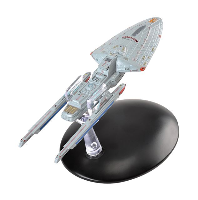U.S.S. Voyager NCC-73602 (Sternbach concept) Model Diecast Ship (Eaglemoss / Star Trek), close-up detail
