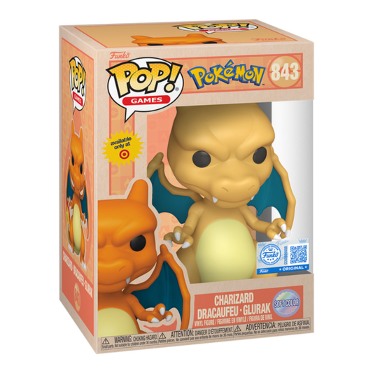 Pokemon - Charizard (Soft Colour) Funko Pop! Vinyl Figure