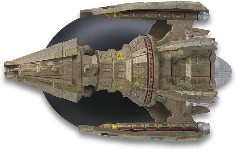 Hirogen Hunter Warship Die-Cast Model (Eaglemoss / Star Trek), packaging shot
