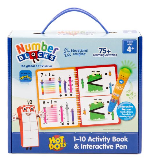Numberblocks 1 10 Activity Book & Interactive Pen