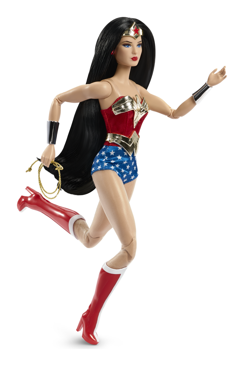 Wonder Woman Barbie Doll, packaging shot