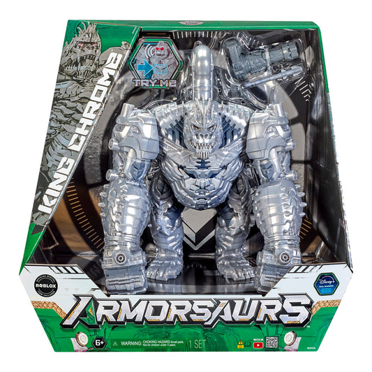 Armorsaurs Feature Villain Figure - King Chrome
