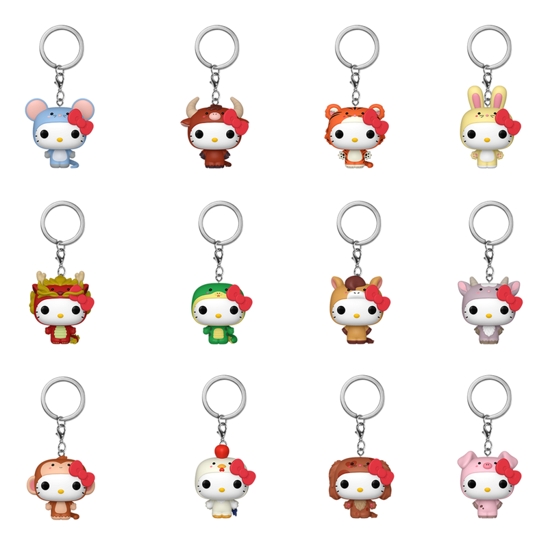 Pop! Keychain - Hello Kitty - 12 Pieces in PDQ - Image