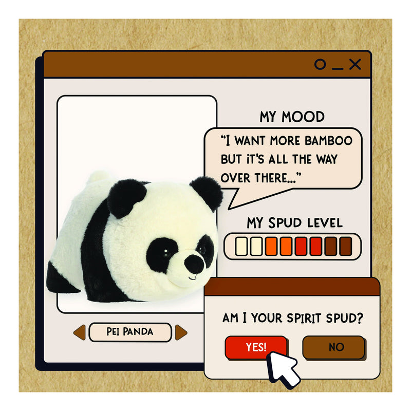 Spudsters Pei Panda 10"