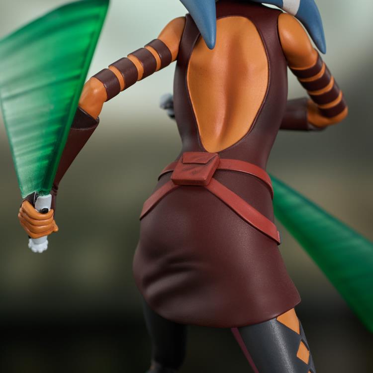 Star Wars Clone Wars Gallery Ahsoka Figure Diorama