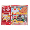 Melissa & Doug Magnetic Press&Pop Wooden Puzzle