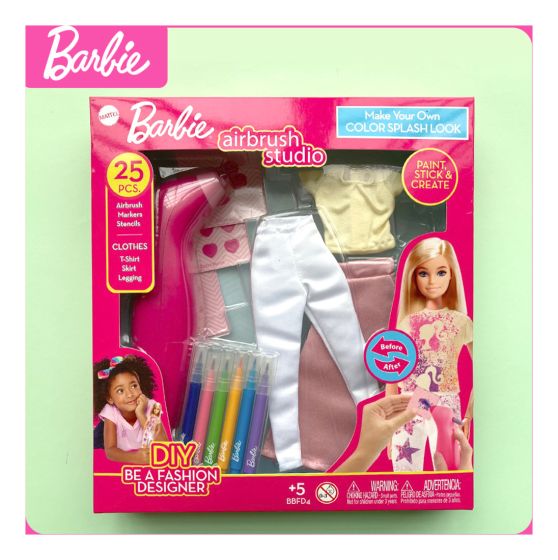 Barbie Make Your Own Outfit Colourful Splash Look