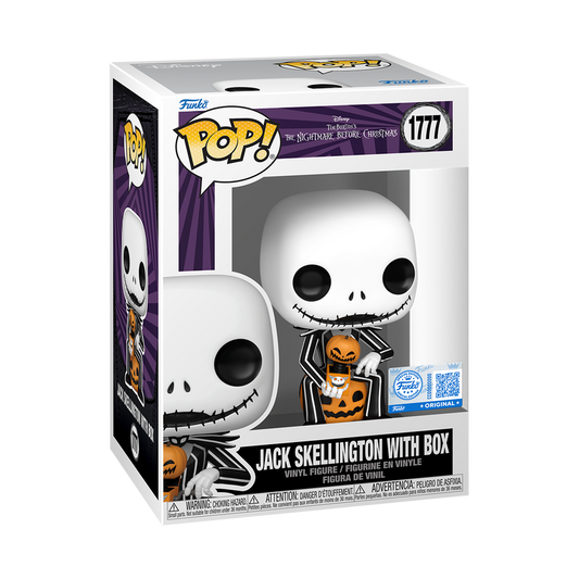 Pop! Vinyl (Exc) - The Nightmare Before Christmas - Jack with Box