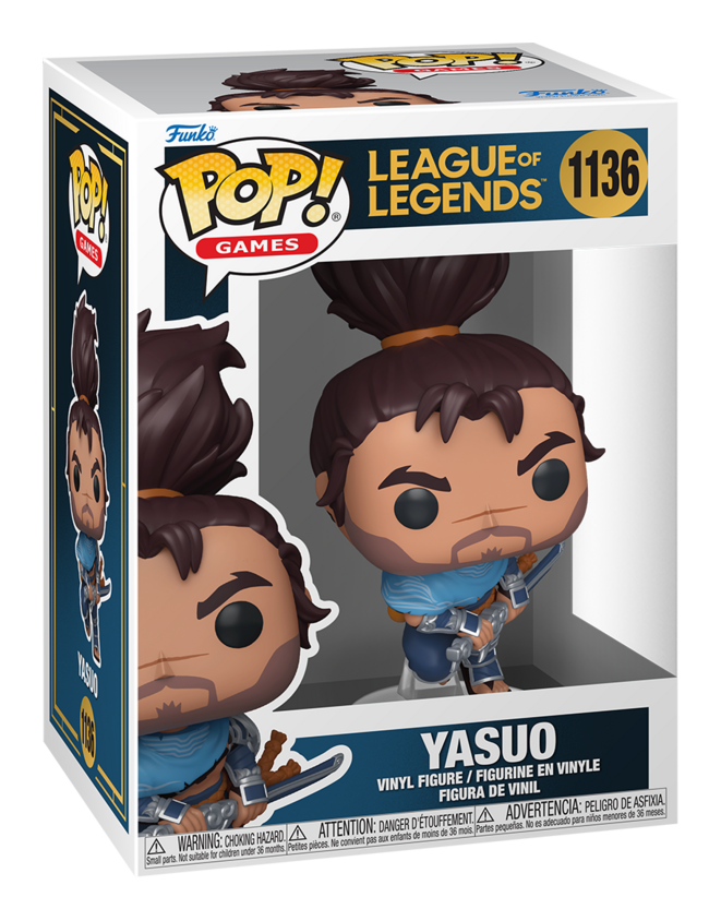 Pop! Vinyl -  League of Legends - Yasuo - Image