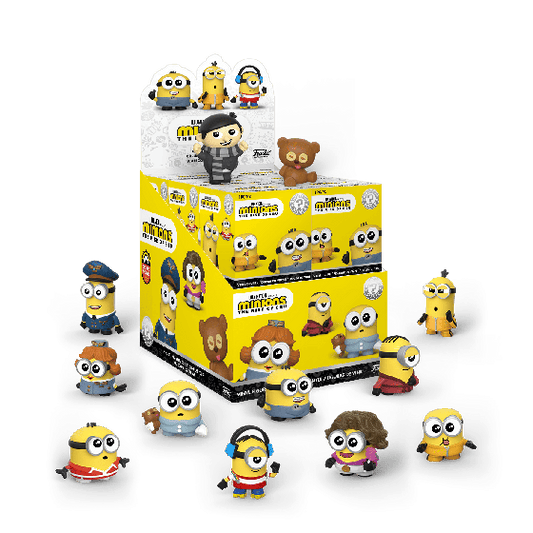 Mystery Minis - Minions 2 - 12 Pieces in PDQ Funko Pop! Vinyl Figures