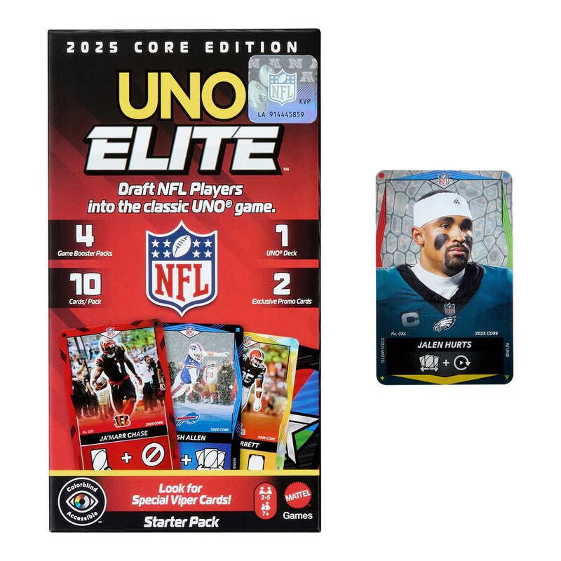 Uno Elite Nfl 2025 Core Edition Starter Pack