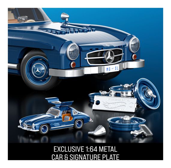 Brick Shop Hot Wheels Mercedes-Benz 300 SL