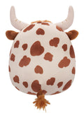 Squishmallows - 8" Alonzo the Brown Highland Cow - Image