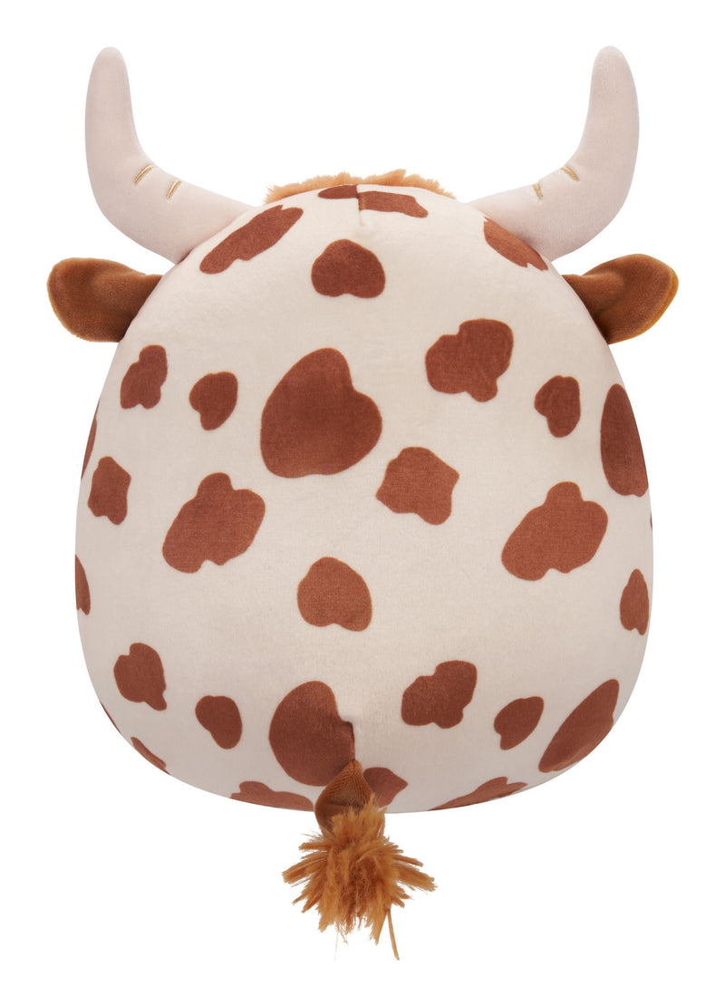 Squishmallows - 8" Alonzo the Brown Highland Cow - Image