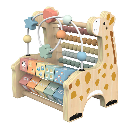 Wooden Learning Giraffe