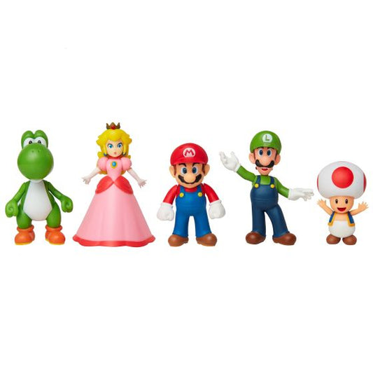 Mario & Friends 2.5" 5 Figure Boxset