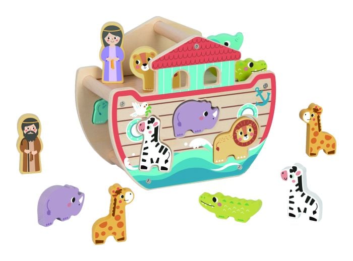 Wooden Noah's Ark collectible from Abgee