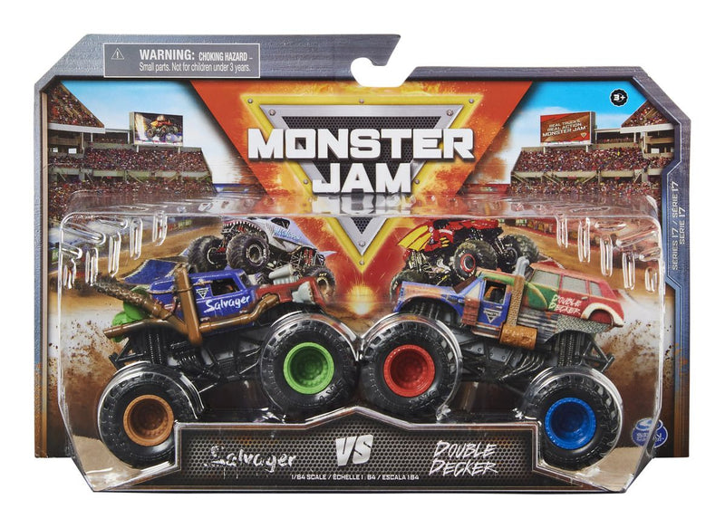 Monster Jam 1:64 Die-Cast Trucks 2-Pack - Image