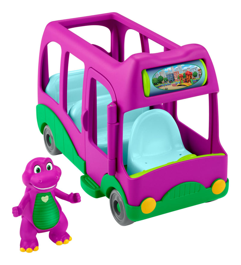 Fisher Price Barney's World Adventure Bus, close-up detail