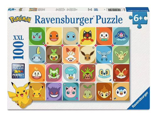 Pokemon 100 Piece XXL Jigsaw Puzzle