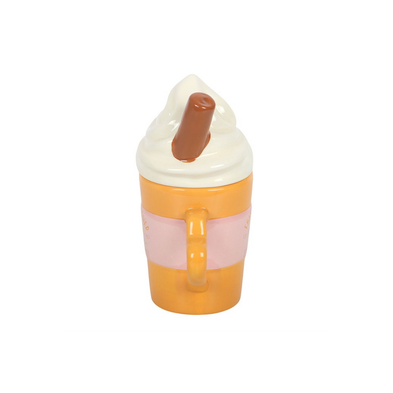 Fresh Brewed Pumpkin Spice Latte Lidded Mug